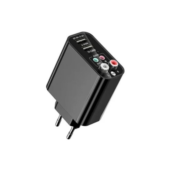 Adaptor Bluetooth Receptor Transmitator, EU Plug, control la distanta