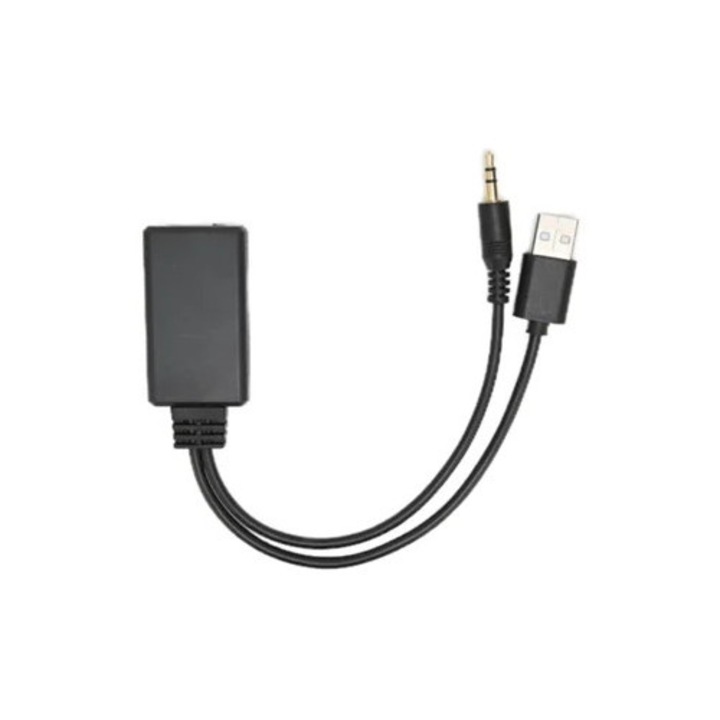 Receptor Bluetooth auto, Bluetooth 5.0, Negru