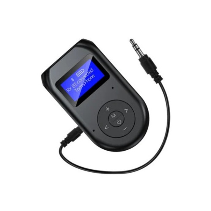 Audio adapter, 2 az 1-ben, Bluetooth 5.0, adás és vétel