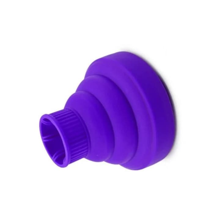 Difuzor pliabil din silicon pentru uscator de par, accesoriu portabil pentru calatorii, 2025