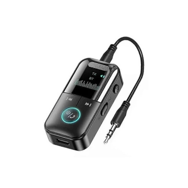 Transmitator/Recepator Bluetooth 5.4, Adaptor Aux Wireless