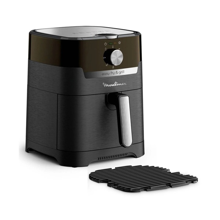 Friteuza cu aer cald Moulinex Fryer EZ501810, 4.2L, negru