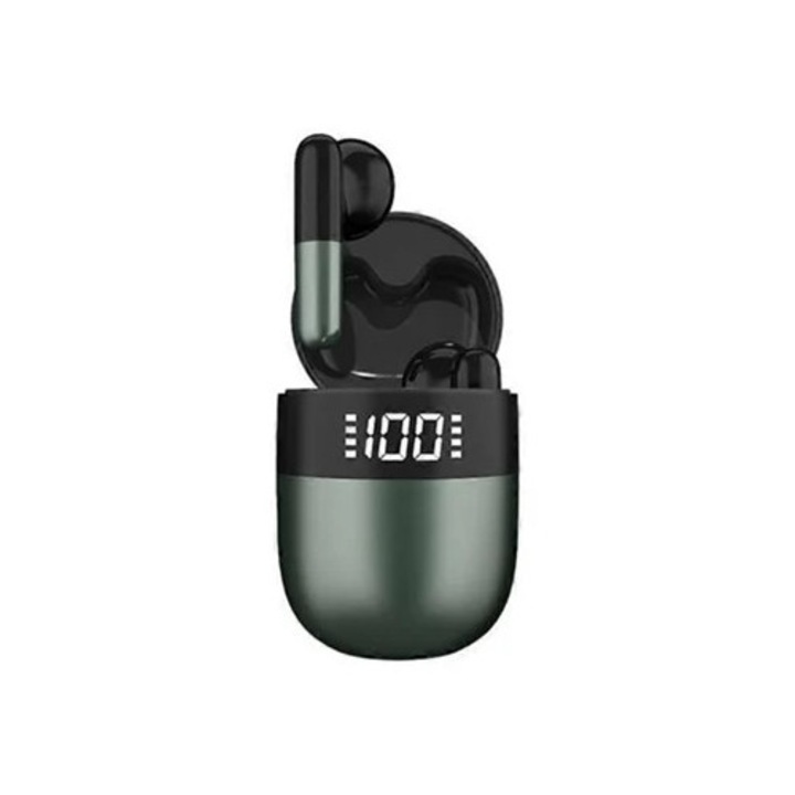 J28 TWS vezeték nélküli fülhallgató LED digitális kijelzővel, HiFi, zene és sport számára