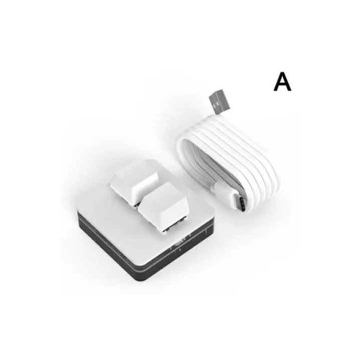 Tastatura personalizata cu 2 taste macro, mini tastatura numerica, set