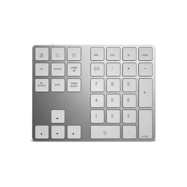 Tastatura numerica wireless, retro, 18 taste, 2.4GHz, mini