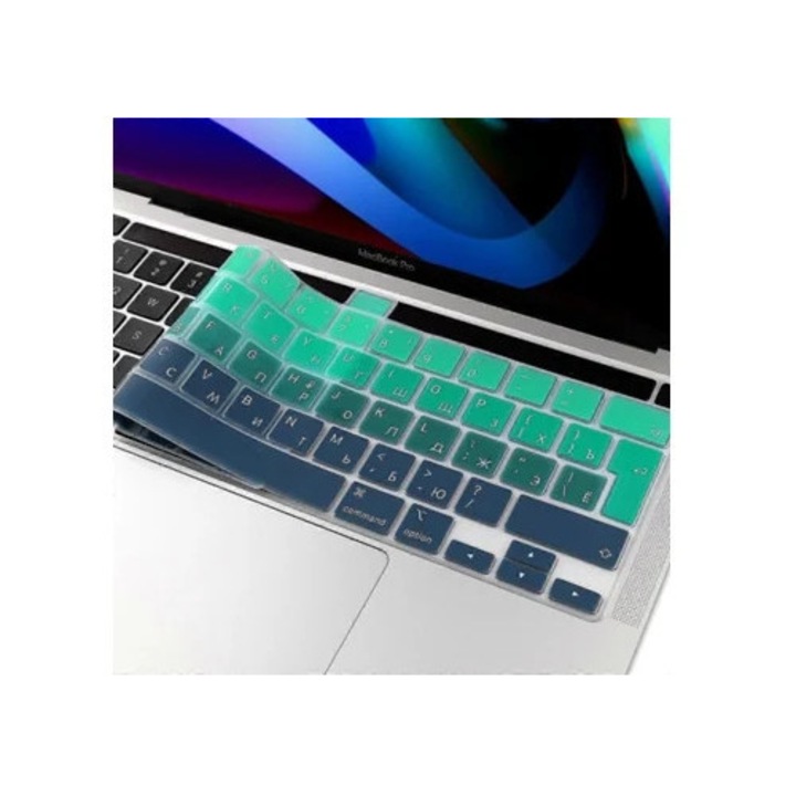 Védőfólia Macbook billentyűzethez, szilikon, szett