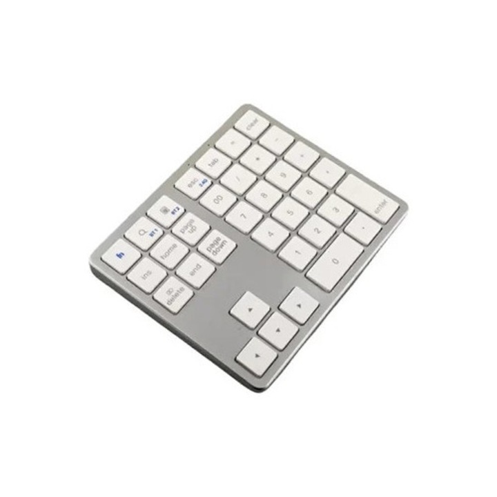 Tastatura numerica wireless Bluetooth 2.4G, 35 taste, pentru laptop