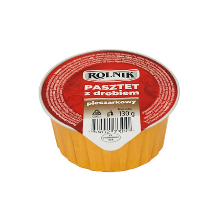 Pate de pui cu ciuperci 130 g Rolnik