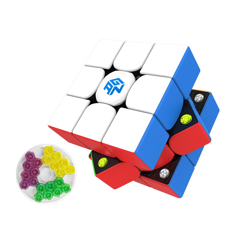 Cub Rubik magnetic, 3x3, pentru competitii, compact, pentru copii 4-6 ...
