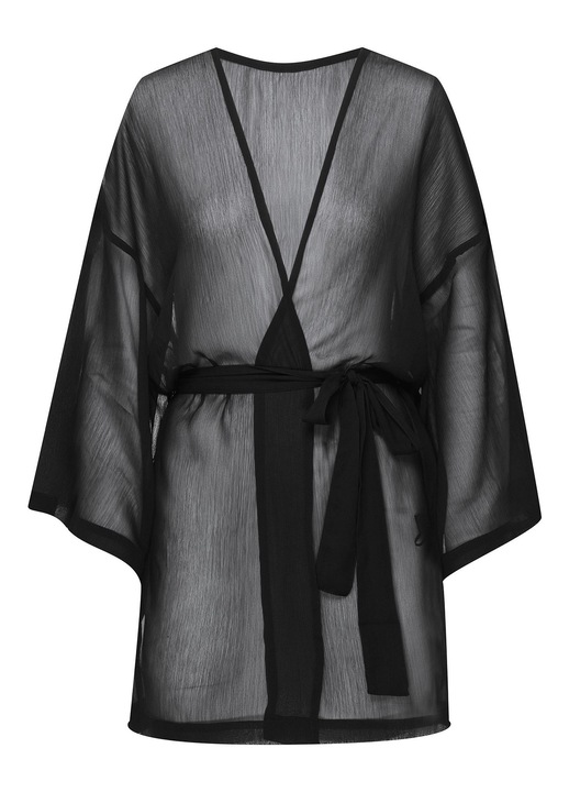 Halat de plaja dama Tango Esotiq negru, Negru