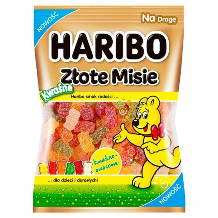 Jeleuri Haribo, Ursuleti, 160g, multicolor