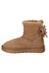 Ghete de iarna Dama, American Club, Cy181, Piele Naturala, Slip-On, EMU, Izolati cu blana, Maro camel