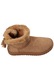 Ghete de iarna Dama, American Club, Cy181, Piele Naturala, Slip-On, EMU, Izolati cu blana, Maro camel