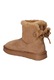 Ghete de iarna Dama, American Club, Cy181, Piele Naturala, Slip-On, EMU, Izolati cu blana, Maro camel