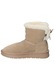 Ghete de iarna Dama, American Club, Cy181, Piele Naturala, Slip-On, EMU, Izolati cu blana, Bej