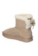 Ghete de iarna Dama, American Club, Cy181, Piele Naturala, Slip-On, EMU, Izolati cu blana, Bej