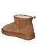 Ghete de iarna Dama, American Club, Cy182, Piele Naturala, Slip-On, EMU, Izolati cu blana, Maro camel