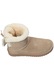 Ghete de iarna Dama, American Club, Cy181, Piele Naturala, Slip-On, EMU, Izolati cu blana, Bej