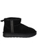 Ghete de iarna Dama, American Club, Cy182, Piele Naturala, Slip-On, EMU, Izolati cu blana, Negru