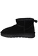 Ghete de iarna Dama, American Club, Cy182, Piele Naturala, Slip-On, EMU, Izolati cu blana, Negru