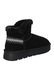 Ghete de iarna Dama, American Club, Cy183, Piele Naturala, Slip-On, EMU, Izolati cu blana, Negru