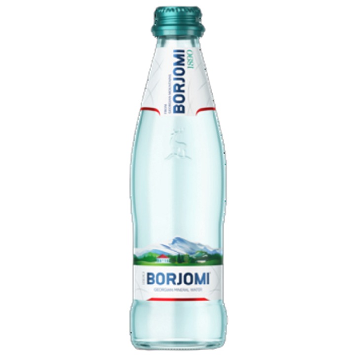 Borjomi Apa minerala naturala 0,33 l
