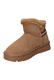 Ghete de iarna Dama, American Club, Cy183, Piele Naturala, Slip-On, EMU, Izolati cu blana, Maro camel