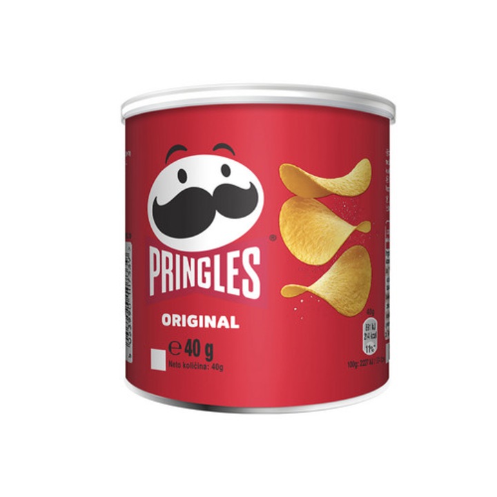 Chipsuri Pringles Original, 40g, gust sarat