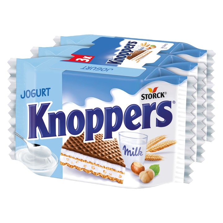 Dulciuri Knoppers, 75g, cu nuci si cacao