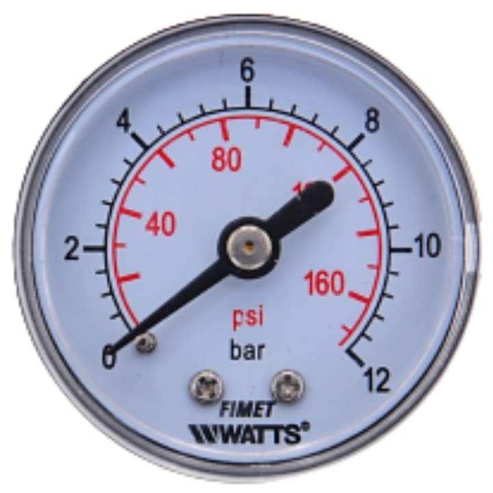 Manometru 40mm cu racord posterior