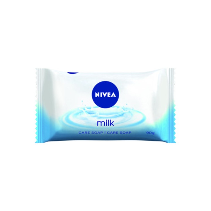 Сапун NIVEA Milk 90 г, деликатно почистване, за всеки тип кожа