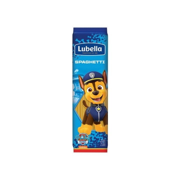 Paste fainoase Lubella spaghetti 400 g, fara oua, din grau, culoare aurie