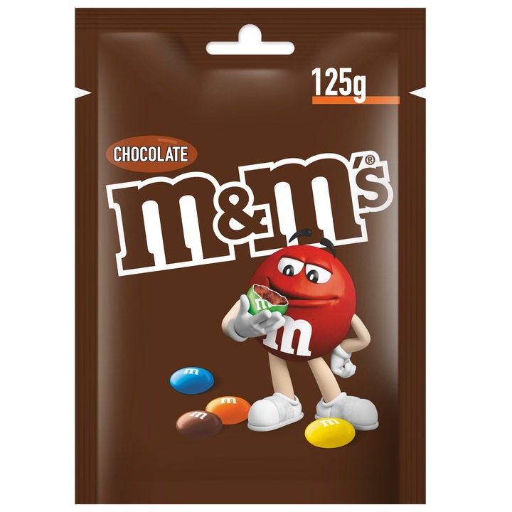 M&M's bpmboane cu alune colorate, 125 g