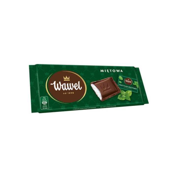 Ciocolata, Wawel, Cu menta, 90g