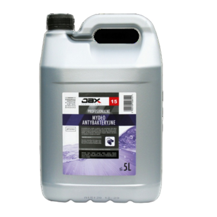 Sapun dezinfectant JAX PROFESSIONAL, antibacterian, 5L, neutral, pentru maini si corp