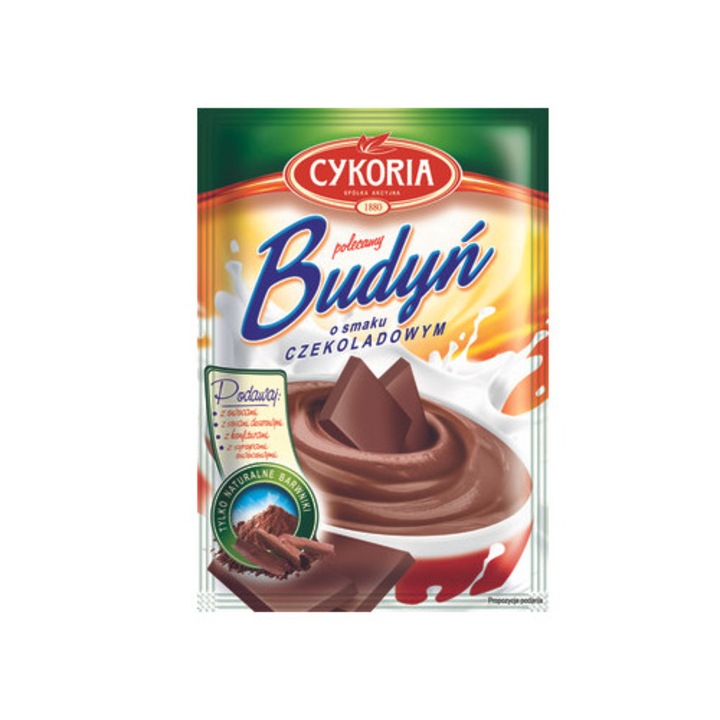 Budinca fara zahar, 40g, ciocolata, CYKORIA