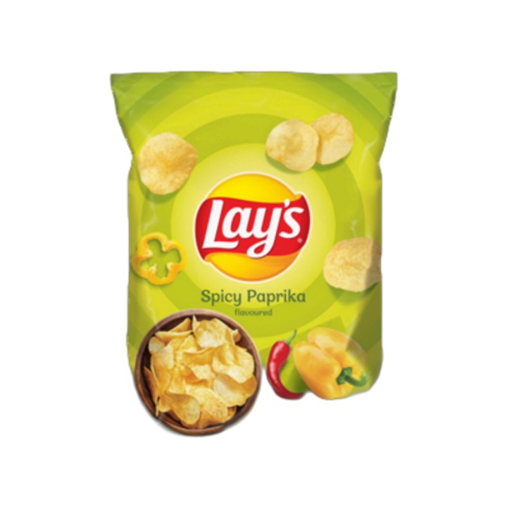 Chipsuri Lay's, paprika picanta, 130g