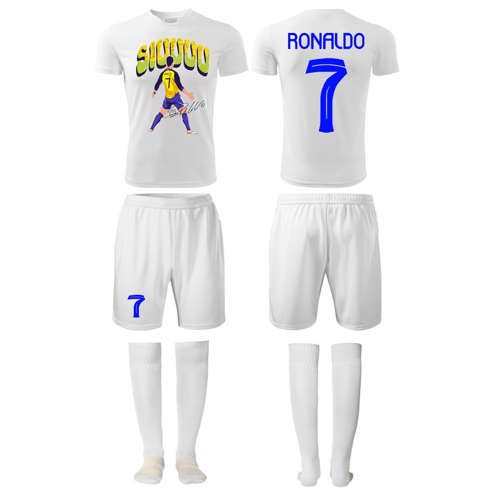 Echipament Ronaldo Siuuuu cu Autograf