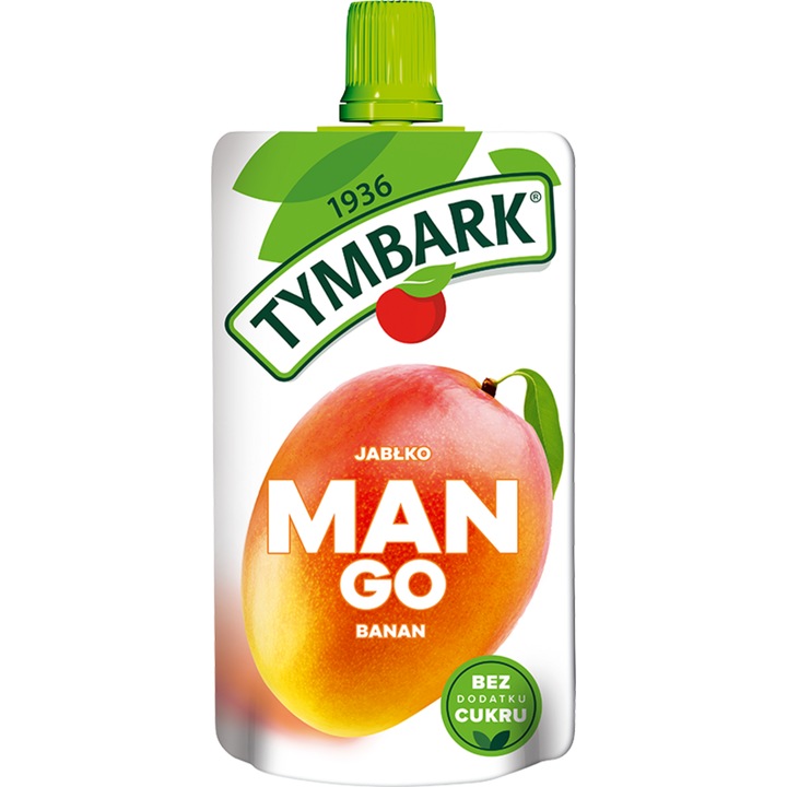 Conserva fructe Tymbark, mango, 120 g, fara zahar adaugat, fara gluten