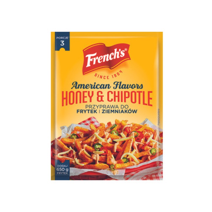 Condiment pentru cartofi prajiti, French's, 15g