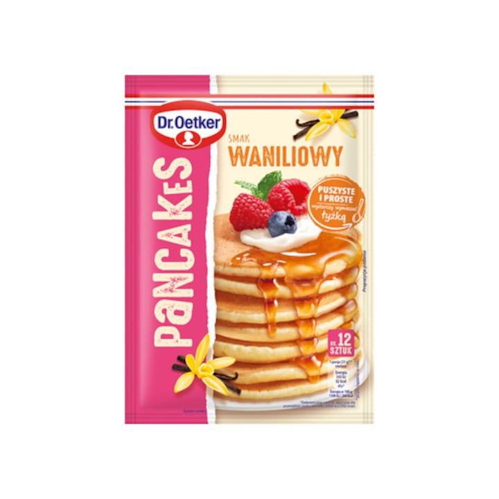 Pancakes mix, Dr. Oetker, Vanilie, 170 g