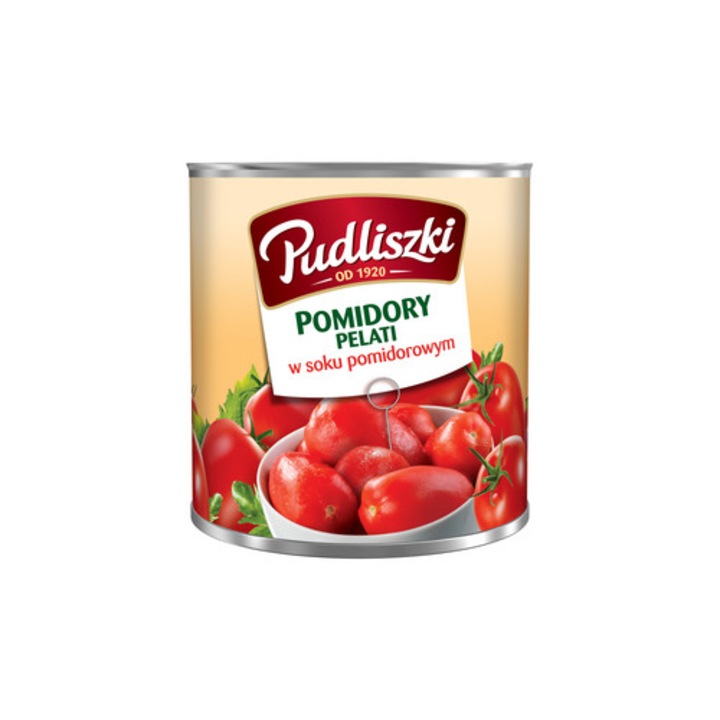 Conserva de rosii decojite, Pudliszki, in suc de rosii, 2.55kg