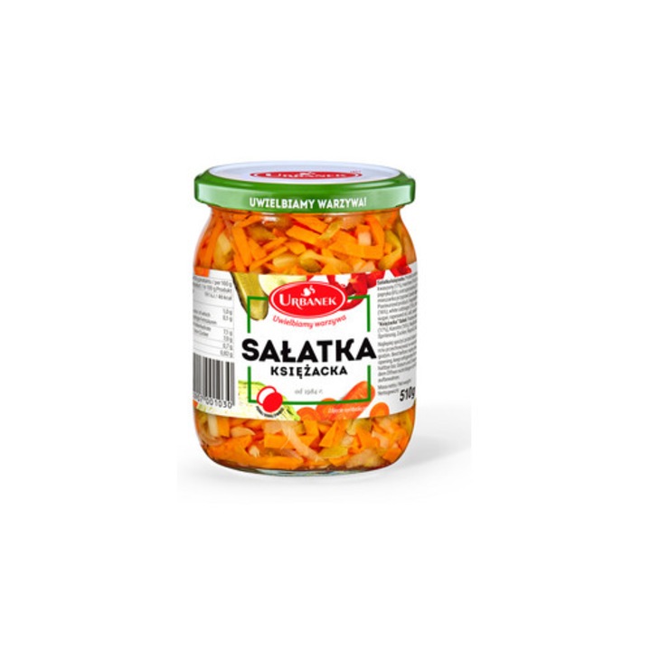 Salata taraneasca, Urbanek, 510g, continut de legume