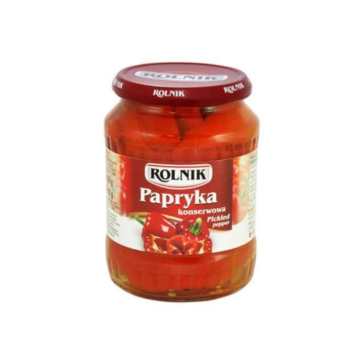 Conserva ardei murati, 720 ml, Rolnik