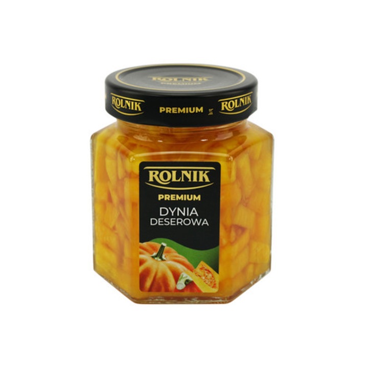 Conserva de dovleac 290 g, Rolnik, dulce, bogata in fibre