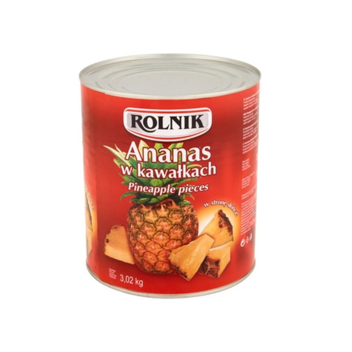 Ananas in bucati, Rolnik, 3100 ml