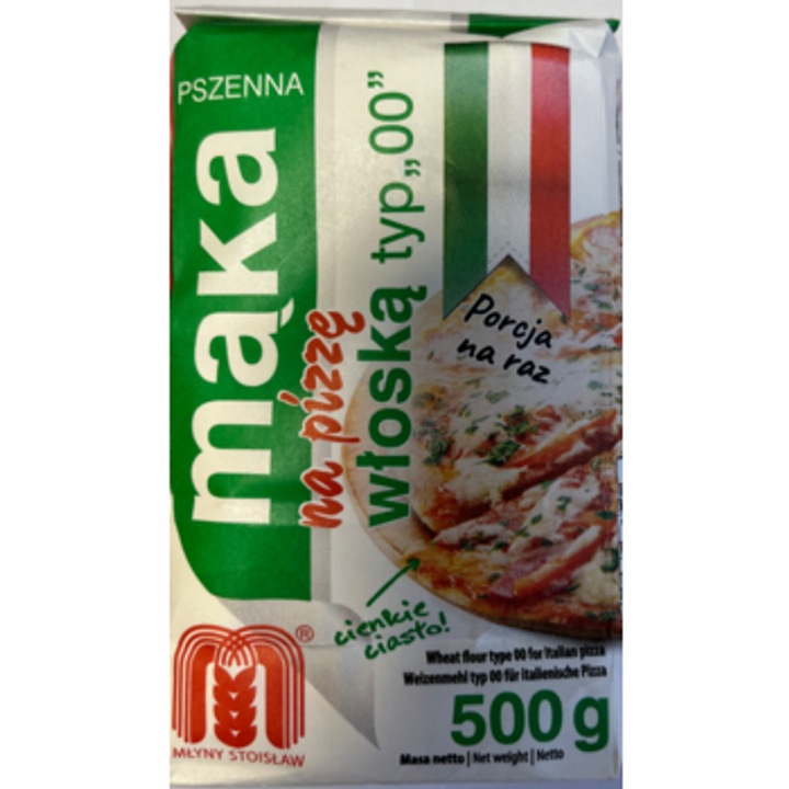 Faina de grau tip 00, Mlyny Stoislaw, 500g, produs in Polonia