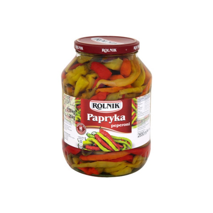 Ardei peperoni murati, Rolnik, 2650 ml