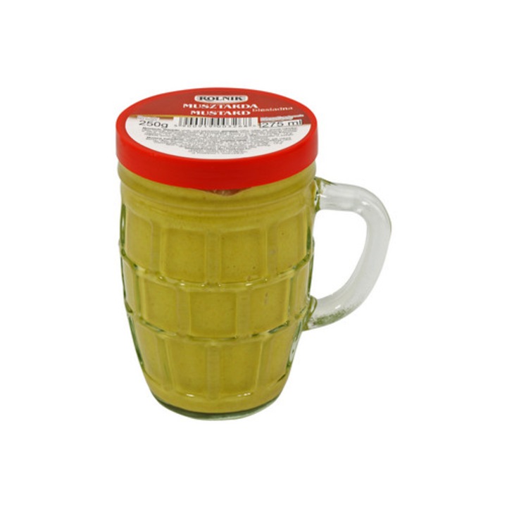 Mustar, 250 g, Rolnik, Dijon, consistenta densa