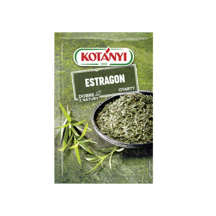 Tarhon, Kotanyi, 7g, pentru sosuri si salate, gust usor amar